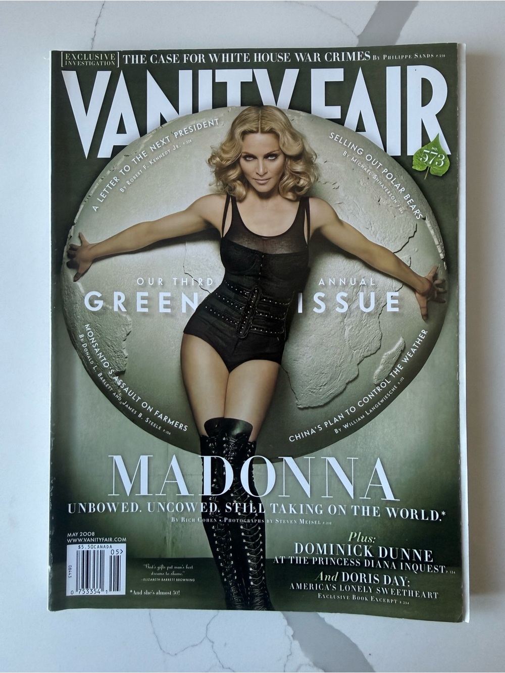 Vanity Fair May 2008: Cover - Madonna
